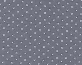 Quiltstof Lecien Charcoal 31196-99