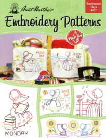 Sunbonnet days - boekje met stitchery strijkpatronen