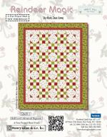 Quiltstof Reindeer Magic - Holly Hill Designs 8782-48