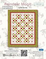 Quiltstof Panel  Reindeer Magic - Holly Hill Designs 8778P-44