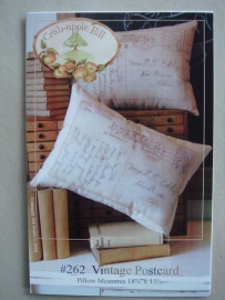 Vintage Postcard Pillow