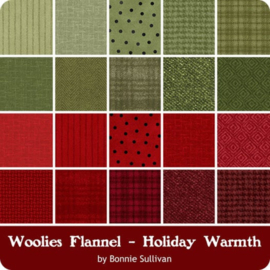 Charm Pack Woolies Flanel Holiday Warmth - Bonnie Sullivan