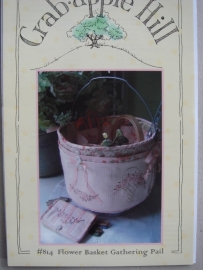 Flower Basket Gathering Pail