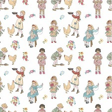 Quiltstof Childrens Chores (45x55cm) - Poppie Cotton