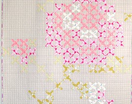 Cross Stitch applique template