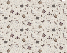 Quiltstof Woodland Tale 4504-242 - Linette Jacobsen