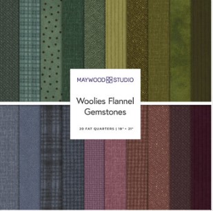 Charm Pak Woolies flanel Gemstone - Bonnie Sullivan