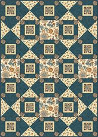 Quiltstof Torrington - Dover Hill 3855-55