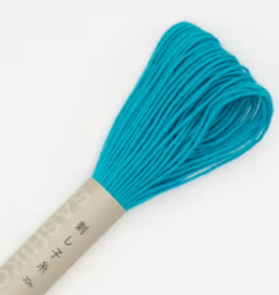 Sashiko garen - 17 aqua blauw