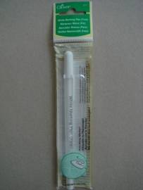 Clover Water Soluble Marker White 517