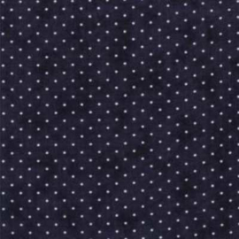 Quiltstof Moda essential dots d.blauw 8654-106