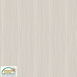 Quiltstof Basic Twist (beige streepje) 4513-121