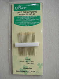 Clover Apllique Needles nr. 9