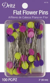 Dritz Flat Flower Head Pins