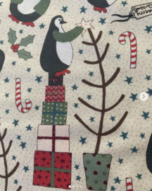 Quilt Stofpakket Three Wise Penguins - Lynette Anderson