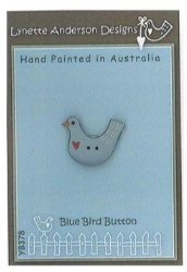 Blue Bird Button