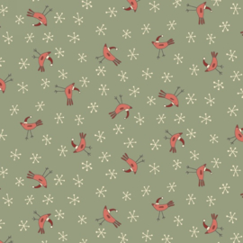 Quiltstof Home for Christmas - Hatched and Pathed 2073-11