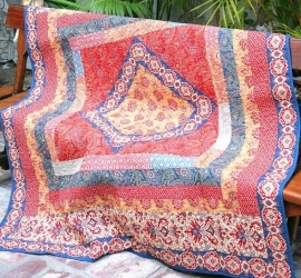 Quiltstof Rue Indienne by French General for Moda 8814