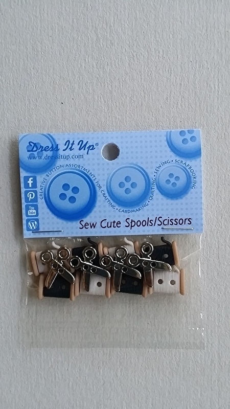Sew Cute Scissors and Spools