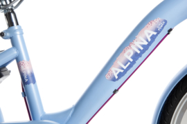 ALPINA GIRLPOWER MEISJESFIETS 20 INCH ALASKA BLUE MATT