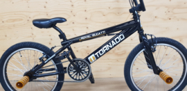 BMX Freestyle / Crossfiets BUGATTI TORNADO glans zwart / gouden details