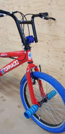 BMX Freestyle / Crossfiets BUGATTI TORNADO GLANS ROOD / BLAUW 20 INCH LIMITED EDITION