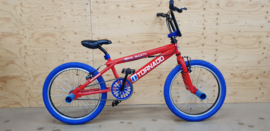 BMX Freestyle / Crossfiets BUGATTI TORNADO GLANS ROOD / BLAUW 20 INCH LIMITED EDITION