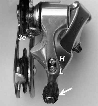 maaien Piraat Proberen Afstellen achterderailleur