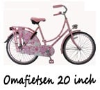 Klik hier voor het assortiment omafietsen in 20 inch van fietskopen.eu.