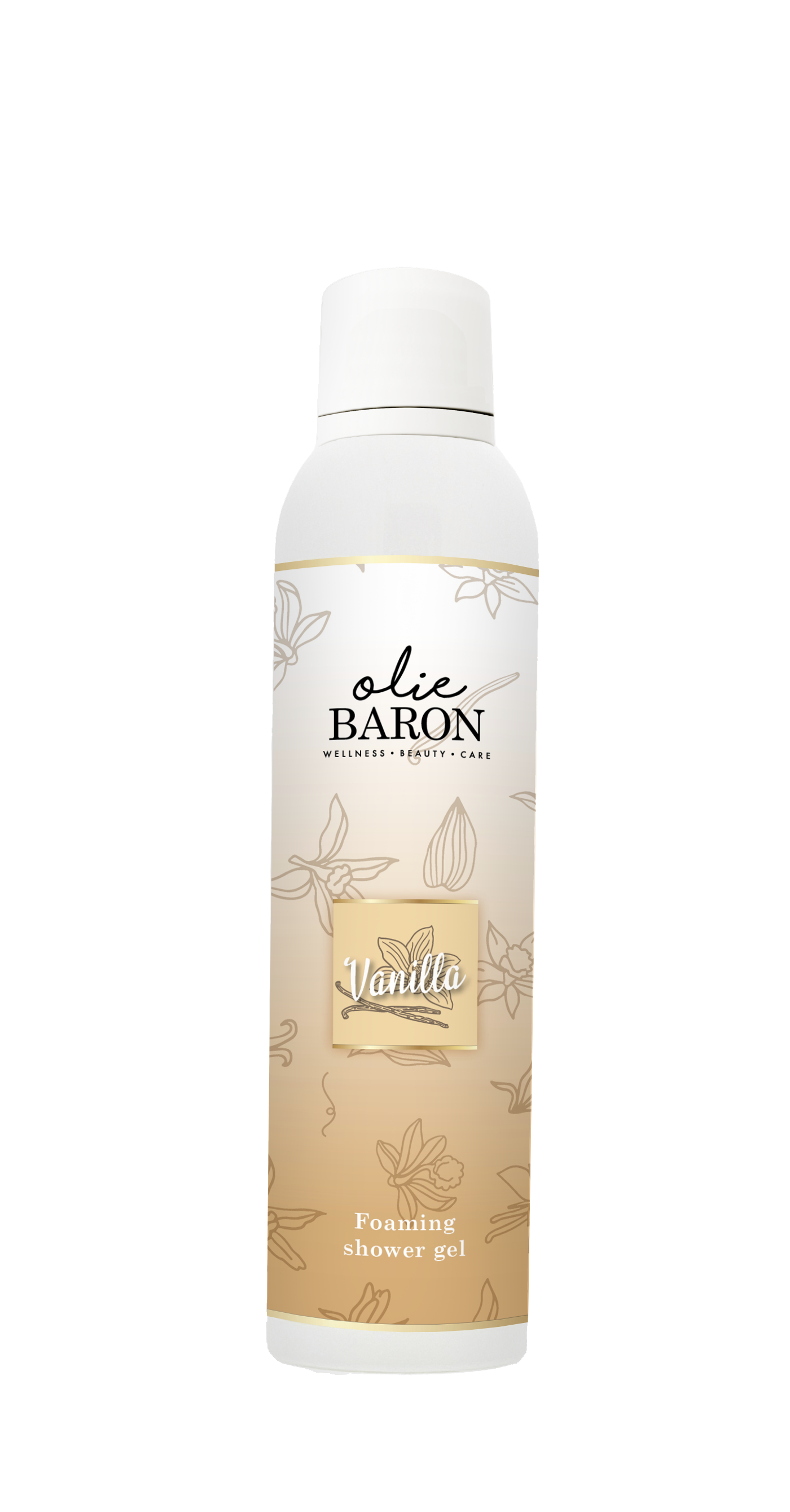 200 ml - Foaming shower gel - Vanilla
