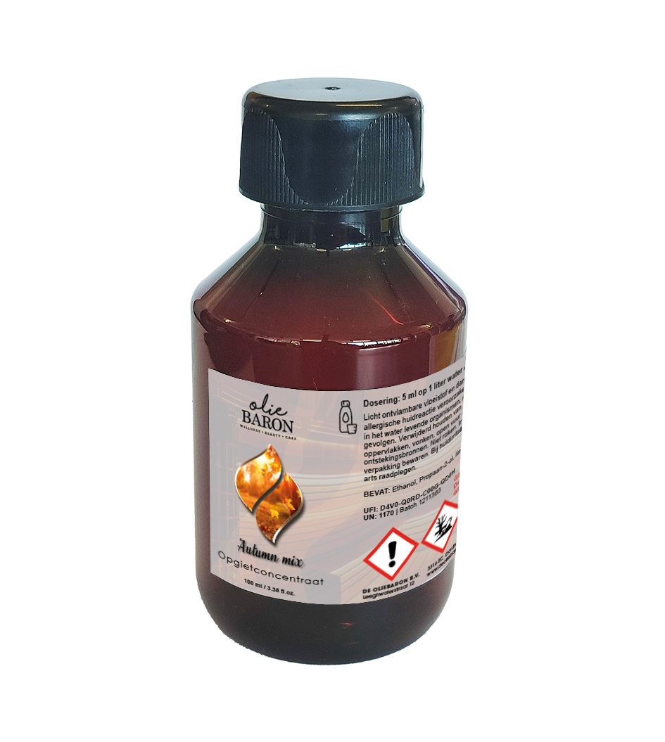 100 ml. - Autumn mix (herfstmix) - Opgietconcentraat - EXTRA GECONCENTREERD