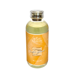 500 ml - Sweet Summer Massage oil - met Flipdop