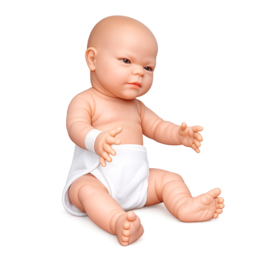 babypop jongetje ( t.b.v baby massagecursus )