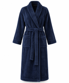 Badjas marineblauw maat L t/m xxl