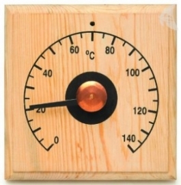 Sauna thermometer basic zonder beschermingsglas