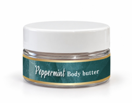 Doosje met mini's - 16 x 25ml - Body butter - Pepermint