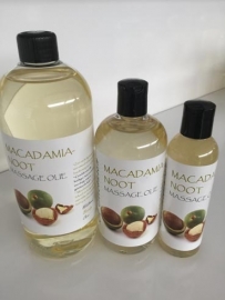 1 ltr. Macadamianoot Massage Olie + pomp