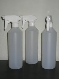 75 x 500 ml witte  Sprayflacon + nevelaar