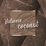 Tester 30 ml -  Balinese coconut massage oil - dichte dop