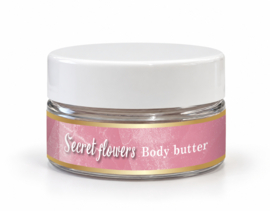 Doosje met mini's - 16 x 25 ml - Body butter - Secret flowers