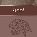 200 ml - Sesame (Sesam) Massage oil - met Flipdop
