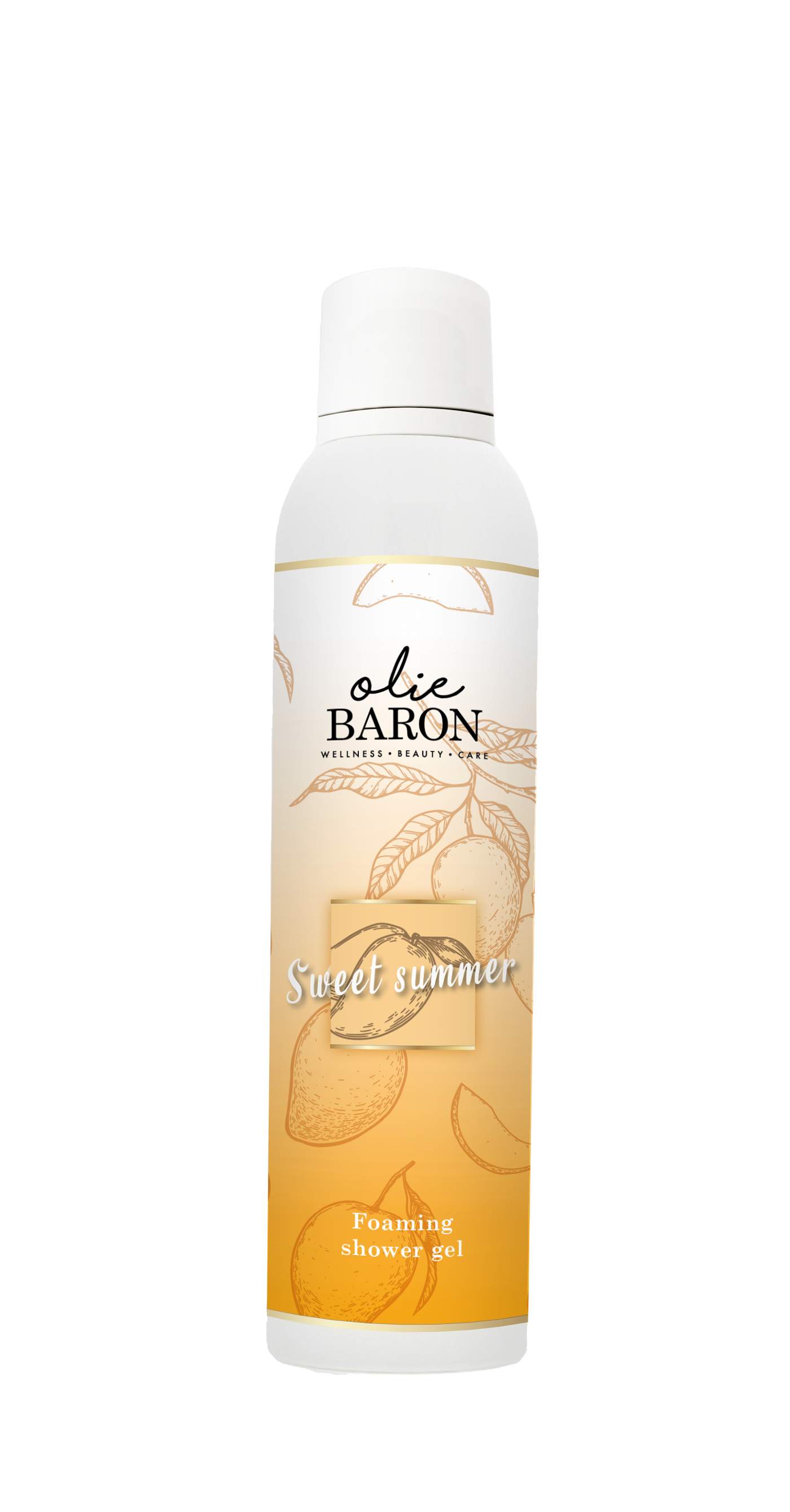 200 ml - Foaming shower gel - Sweet summer