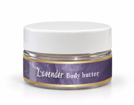 doosje met mini's - 16 x 25 ml - Body butter - Lavender