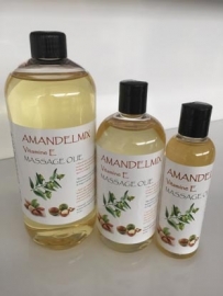 1 ltr. Amandelmix Massage olie + Pomp