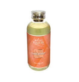500 ml - Sweet Orange (Sinaasappel) Massage oil - met Flipdop