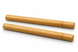 Bamboe massage stokken - Set van 2  ( stevige massieve kwaliteit )