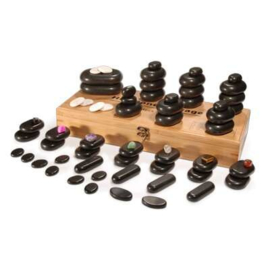 Hotstone stenen grote set ( 64 stuks )