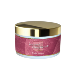 250 Gram - BODY BUTTER - White lotus & Cherry blossom (lotus cherry)