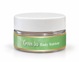 Doosje met mini's - 16 x 25 ml - Body butter - Green tea