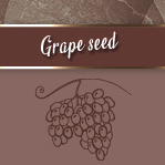 Tester 30 ml - grapeseed / druivenpit massage oil - dichte dop